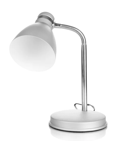 Lampe de table isolée sur blanc — Photo