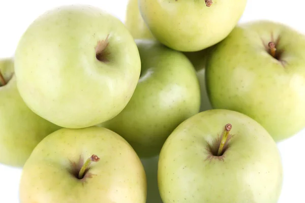 Sappige appels geïsoleerd op wit — Stockfoto