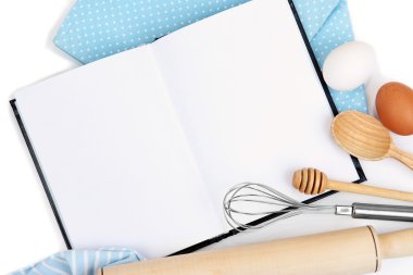 pişirme bir kavram. temel pişirme malzemeleri ve mutfak araçları kapat