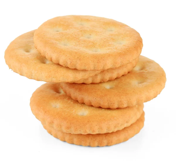 Deliciosas galletas aisladas en blanco — Foto de Stock