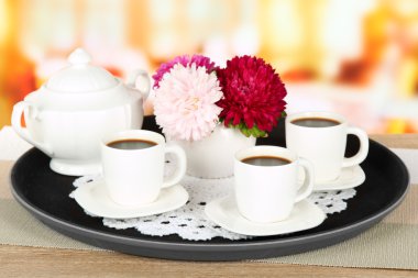 Kahve Tablo Café tepsi