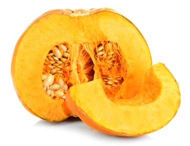 kabak üzerine beyaz izole kesmek