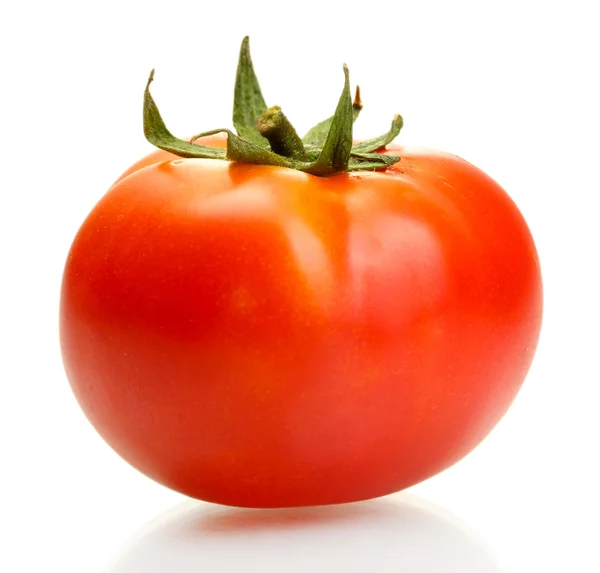 Tomat isolerad på vitt — Stockfoto