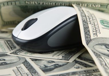 bilgisayar fare dolar üzerinde kapat