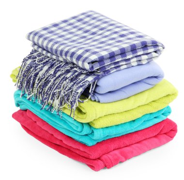 beyaz izole renkli kareli