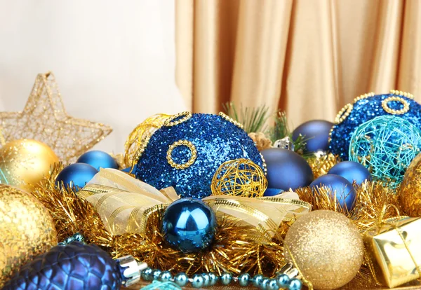 Christmas decorations close up — Stock Photo, Image