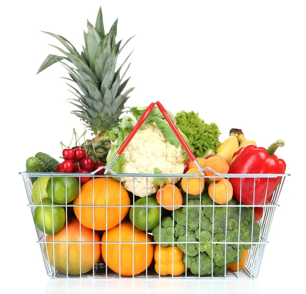 Assortiment van verse groenten en fruit — Stockfoto