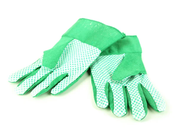Handschuhe für die Arbeit isoliert auf weiß — Stockfoto