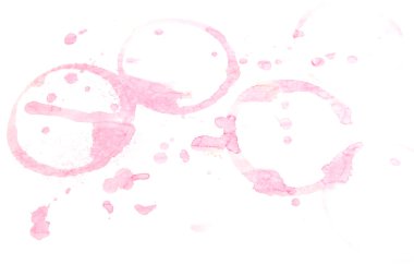 kırpma yolu beyaz zemin üzerine şarap lekesi, yakın çekim