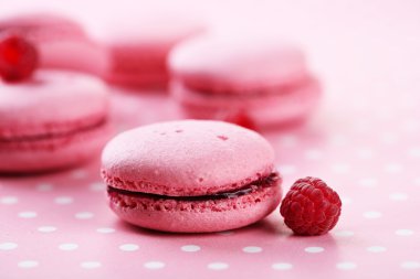 üzerinde tablo yakın çekim yumuşak macaroons