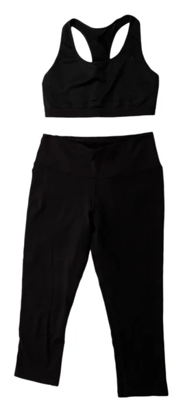 Barevná sportovní kalhoty a top, izolovaných na bílém — Stock fotografie