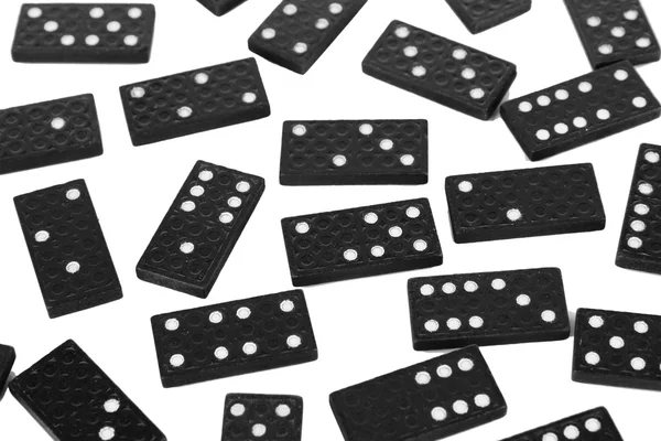 Dominosteine auf weißem Hintergrund — Stockfoto