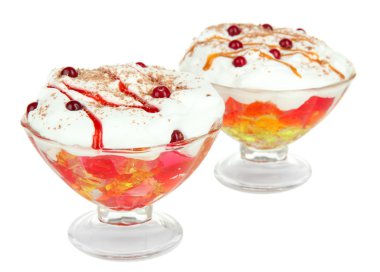 smakelijke gelei geïsoleerd op wit