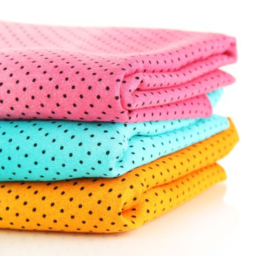 bez kumaş üzerine beyaz izole