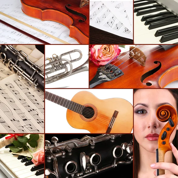 Collage de música clásica —  Fotos de Stock