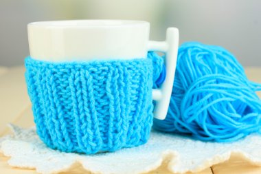 örme meselesinde fincanla yakın çekim