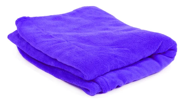 Purple plaid isolated on white — Stock Photo, Image