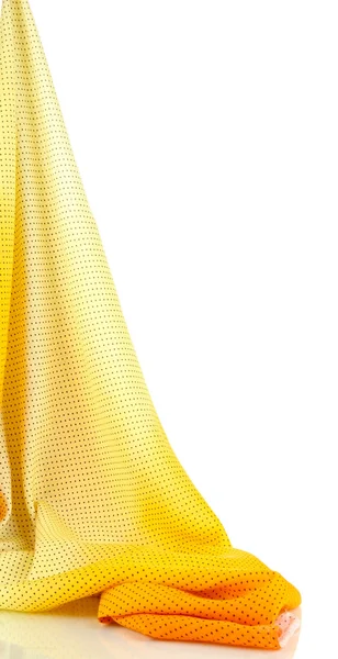 Drop-down fabric isolated on white — Stock Photo, Image
