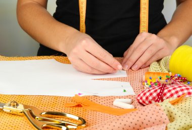 moda tasarım yakın çekim