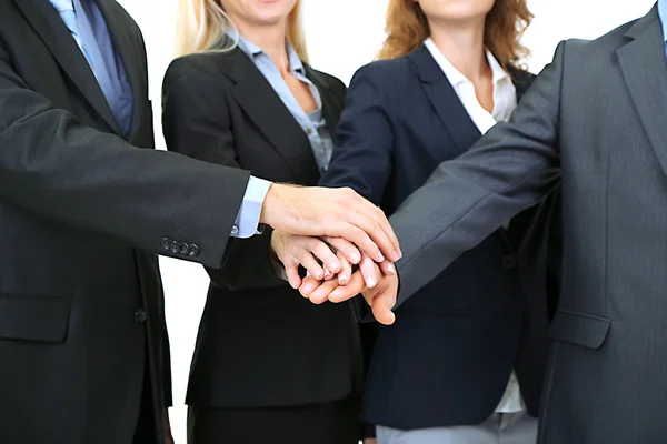 Business people hands close up — Stock Photo, Image