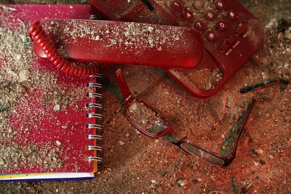 Aftermath of earthquake — Stock Photo, Image