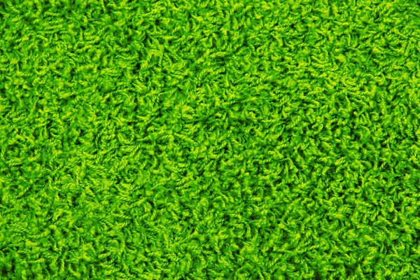 Green carpet texture — Stock Photo, Image