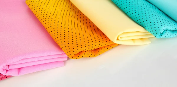 Cloth fabrics close up — Stock Photo, Image