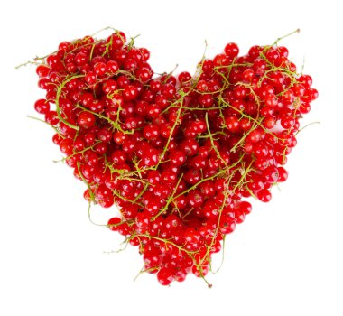 Frenk üzümü beyazda izole edilmiş.