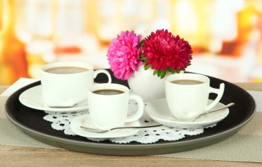 Kahve Tablo Café tepsi