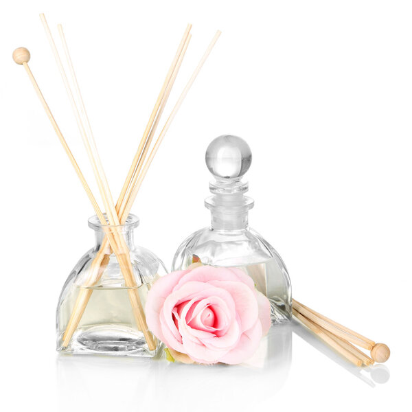 Aromatic sticks for home isolated on white