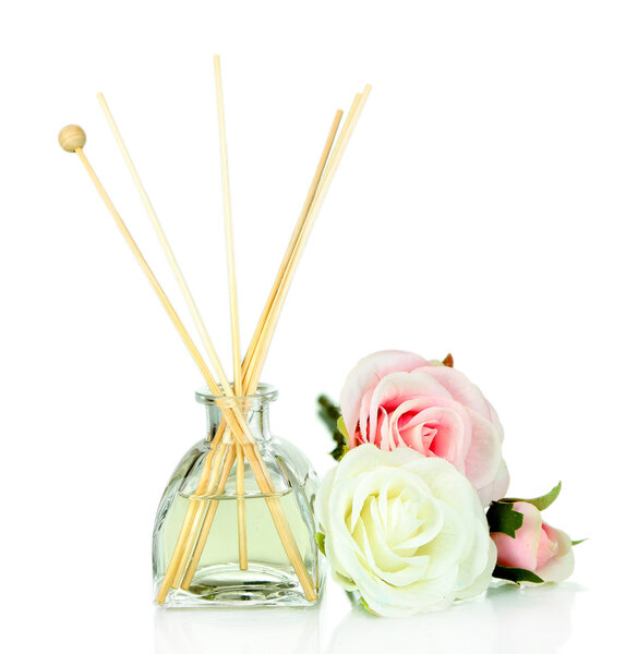 Aromatic sticks for home isolated on white