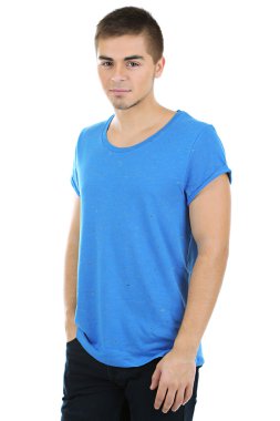 Yakışıklı genç adam.