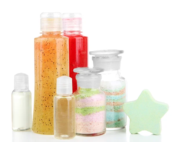 Aromatic salts  and body scrubs — Stock Photo, Image