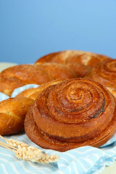 Composition with buns — Stock Photo, Image
