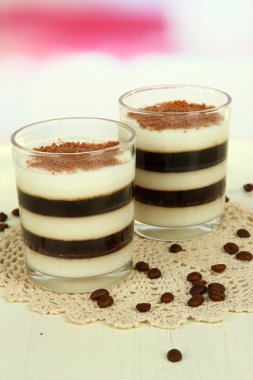 açık renkli masaya üzerine sütlü kahve lezzetli reçel