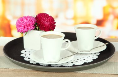 Kahve Tablo Café tepsi