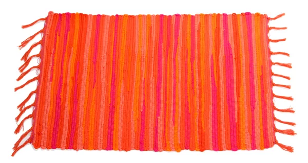 Tapete de cor, isolado em branco — Fotografia de Stock