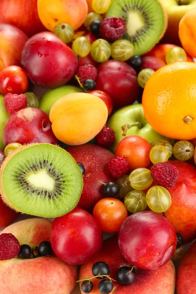 Berbagai macam latar belakang buah-buahan juicy — Stok Gambar Berbagai macam latar belakang buah-buahan juicy Stok Gambar