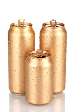 alüminyum su damla üzerinde beyaz izole olabilir.