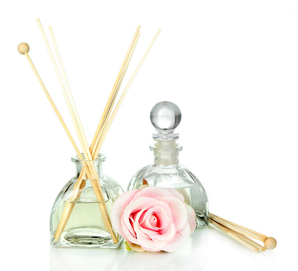 Aromatic sticks for home isolated on white