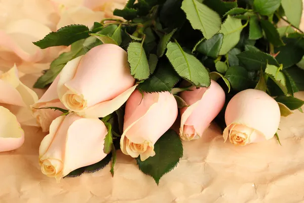 Beautiful bouquet of roses, close up — Stock Photo, Image