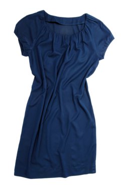 güzel bir elbise üzerine beyaz izole