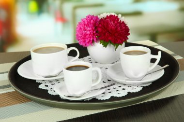 Kahve Tablo Café tepsi