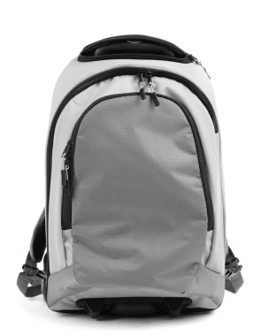 Bavul beyaz üzerine izole