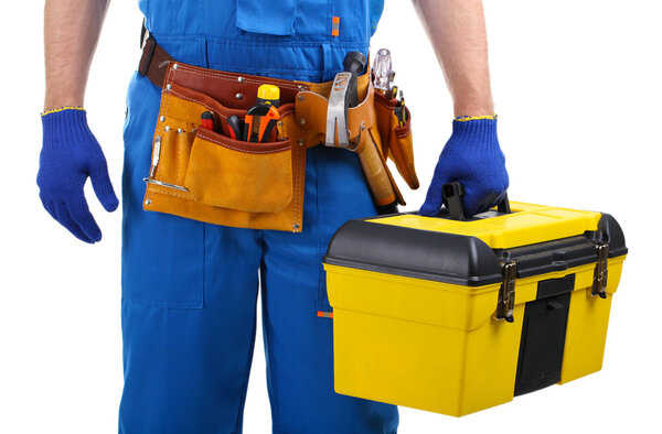 Foreman isolated on white