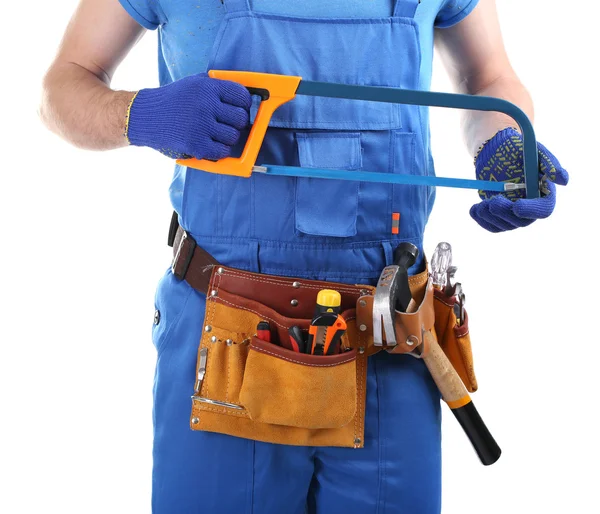 Foreman'ın üzerinde beyaz izole