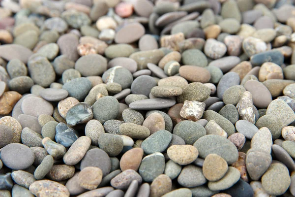 Small sea stones, close up — Stock Photo, Image