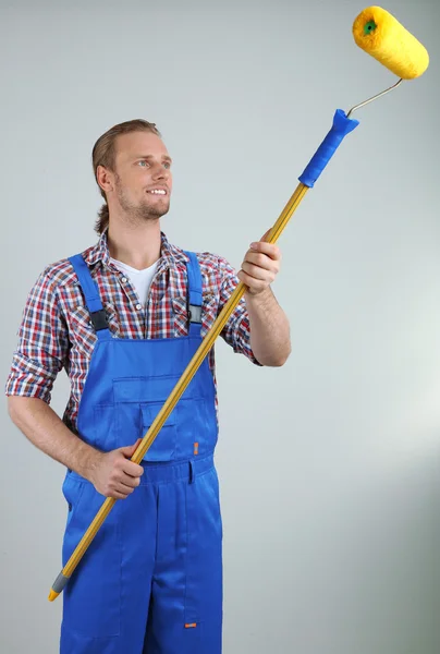 Portrait of young foreman in room — Stock Photo, Image