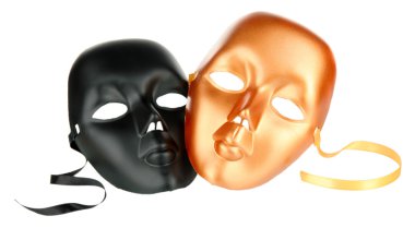 beyaz izole maskeleri