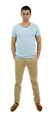 Yakışıklı genç adam.